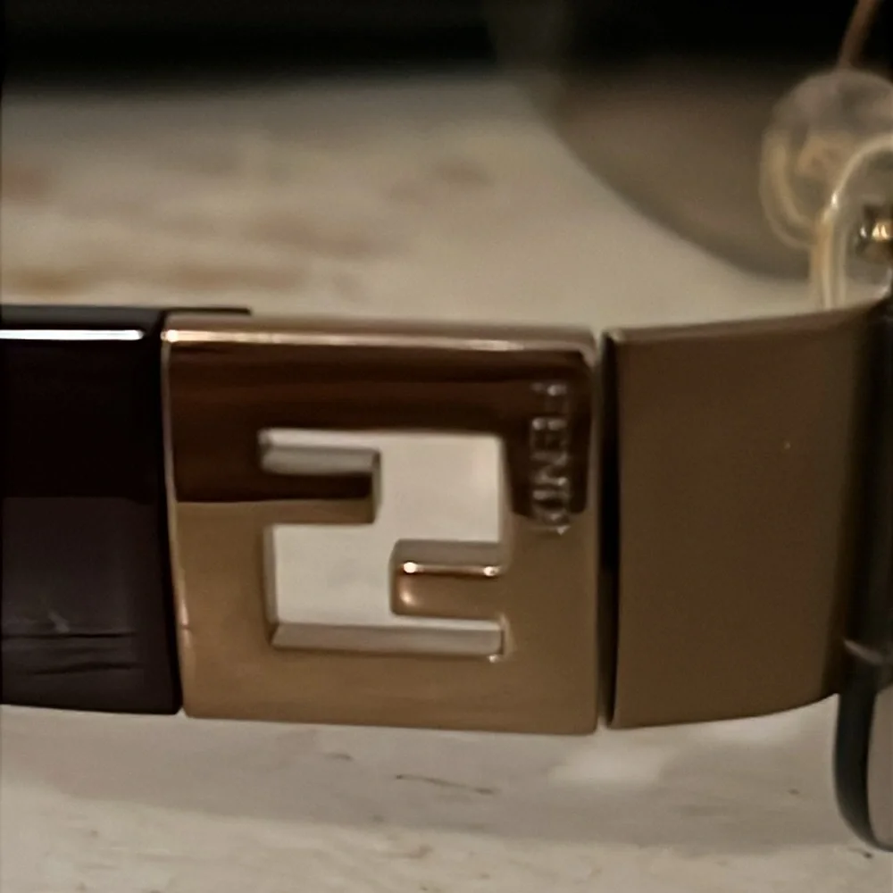 Fendi rimless sunglasses fs480 62-14 & case